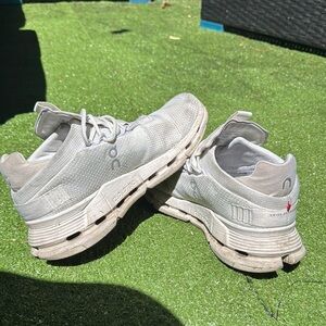 On Running White Athletic Shoes
